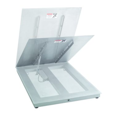 PFA579lift-DS1500A Ανθεκτική Βιομηχανική Ζυγαριά Δαπέδου με Αναδιπλούμενη Πλάκα Φόρτωσης για Εύκολη Αποθήκευση