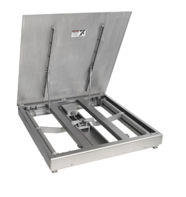 Ψηφιακή ζυγαριά δαπέδου PFK989-ES1500 - Ανθεκτική βιομηχανική πλατφόρμα για ακριβή ζύγιση