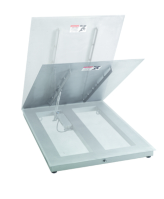 PFA579lift-D1500A Κλίμακα δαπέδου από ανοξείδωτο χάλυβα για αποτελεσματικό καθαρισμό, συντήρηση