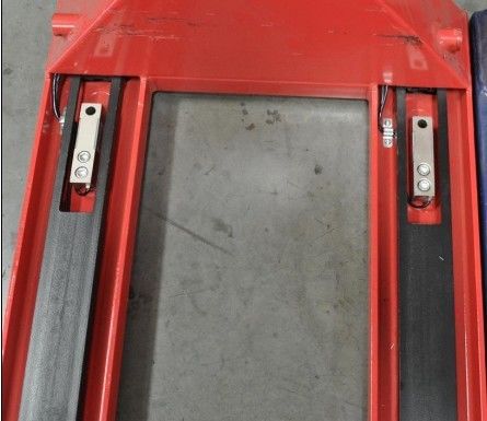 Explosionproof παλέτα Jack με την κλίμακα βάρους/φορτηγό παλετών χεριών με το ζυγό
