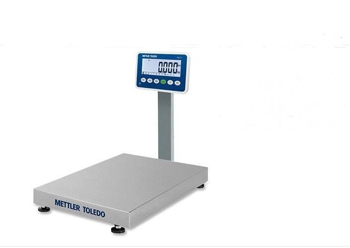 Βιομηχανικές Mettler Τολέδο κλίμακες πλατφορμών πάγκων 150Kg 7 τμήμα LCD με αναδρομικά φωτισμένο