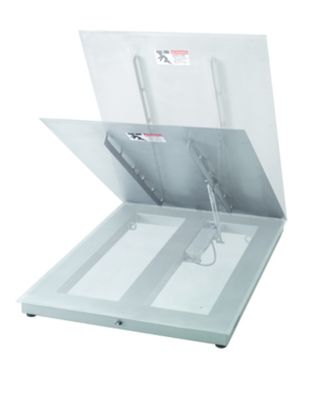 PFA579lift-D1500A Κλίμακα δαπέδου από ανοξείδωτο χάλυβα για αποτελεσματικό καθαρισμό, συντήρηση