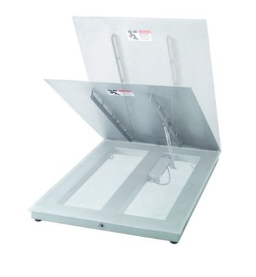 PFA579lift-DS1500A Ανθεκτική Βιομηχανική Ζυγαριά Δαπέδου με Αναδιπλούμενη Πλάκα Φόρτωσης για Εύκολη Αποθήκευση